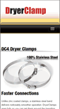 Mobile Screenshot of dryerclamp.com